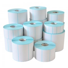 热敏打印纸不干胶标签纸30称纸超市奶茶价格条码防水贴纸电子秤纸
